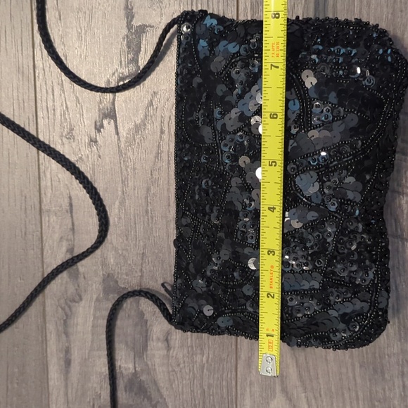 Handbag NWOT Evening Sequin/Beaded Detailed - Picture 5 of 8